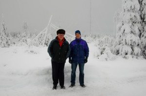Olof G0CKV (left), Michael G7VJR (right)