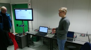 Demostración de la tecnología de radio cognitiva en CCU, Oulu